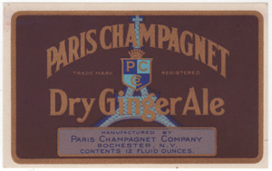 Paris Champagnet Dry Ginger Ale